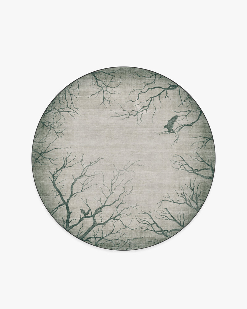 Moonshadows Grey Flatwoven Rug