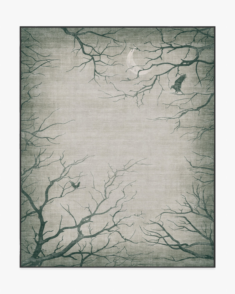 Moonshadows Grey Flatwoven Rug