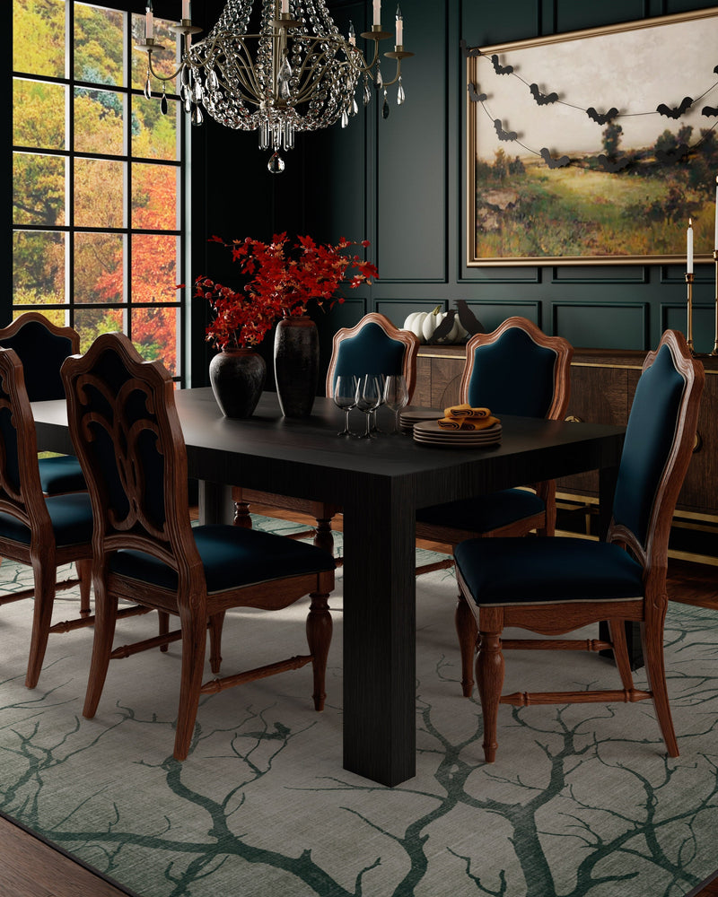 Moonshadows Grey Flatwoven Rug
