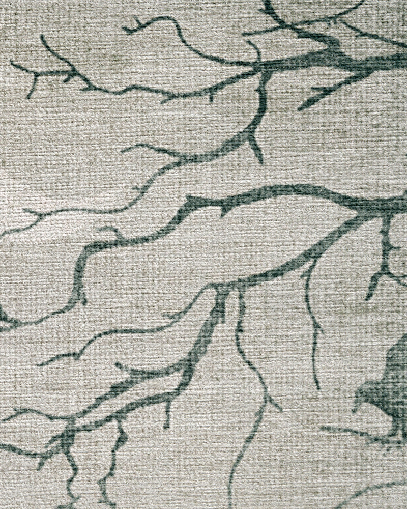 Moonshadows Grey Flatwoven Rug