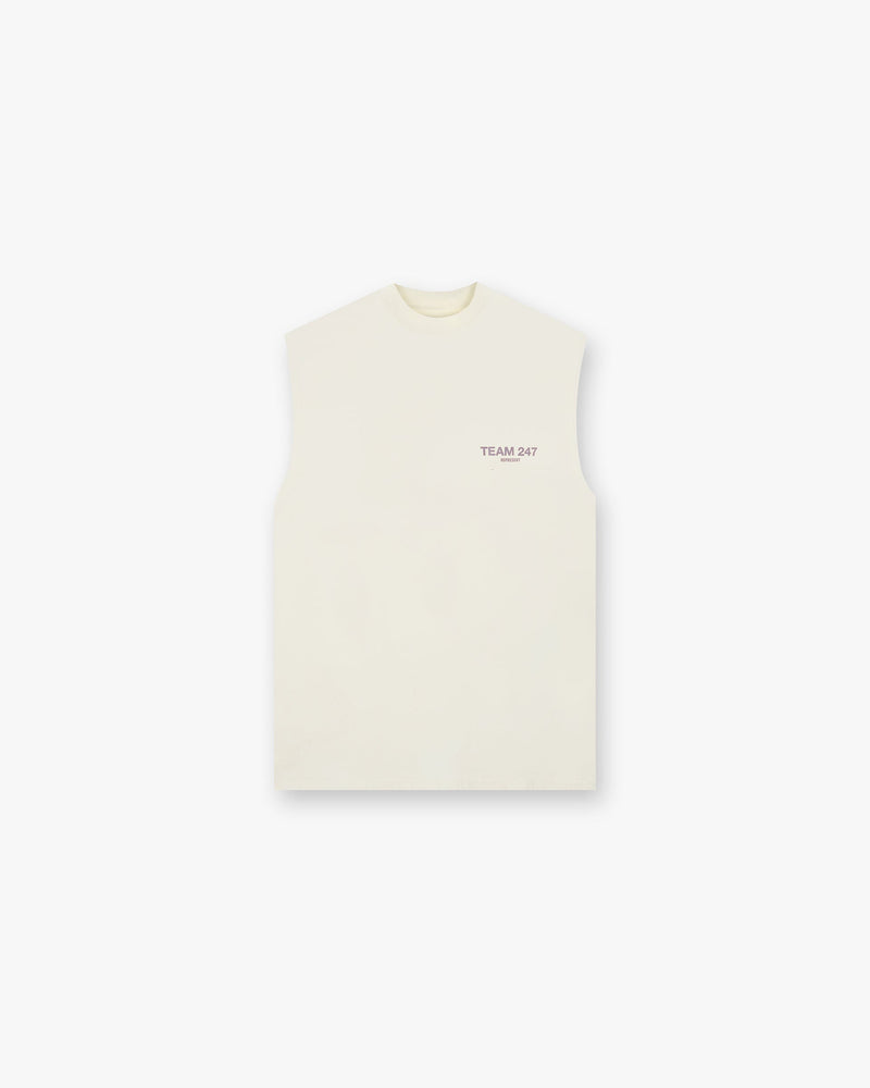 Team 247 Oversized Tank - Cream