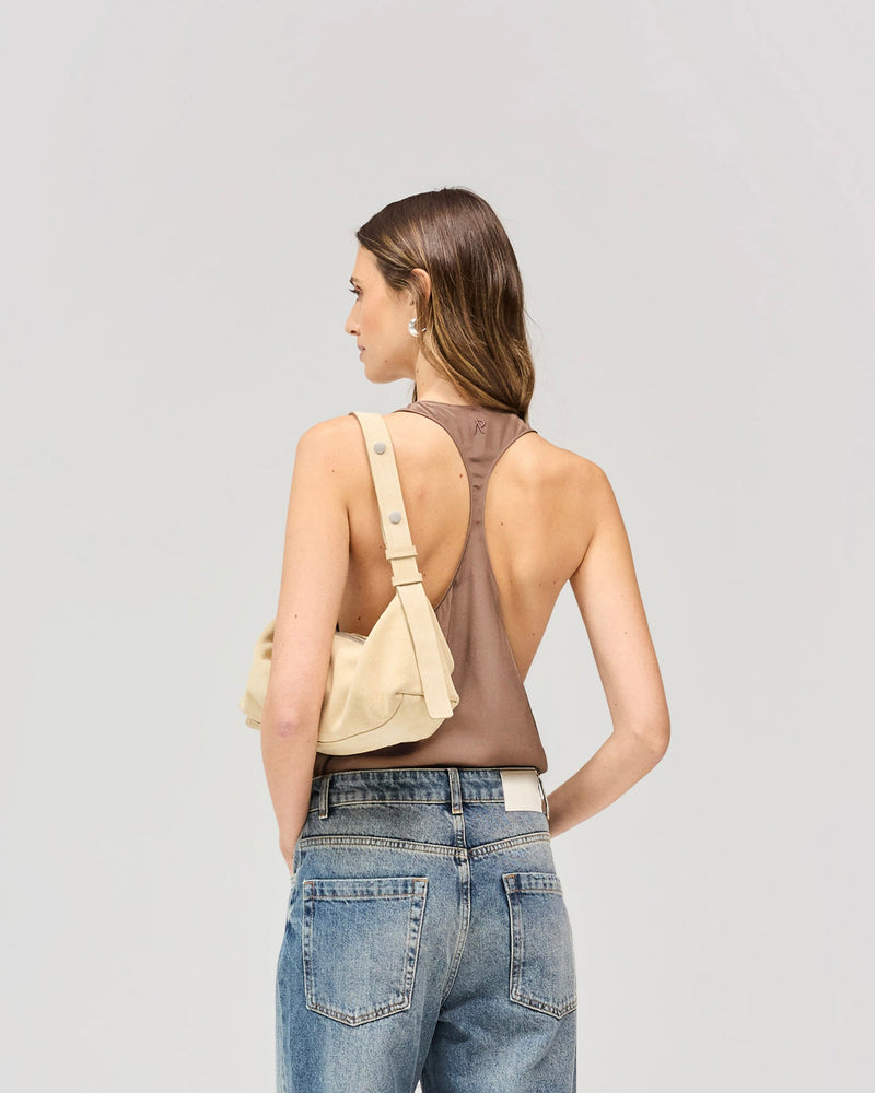 Mirage Silk Vest - Coffee Quartz