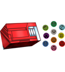 Phantasy Star Online Section ID Enamel Pin Set