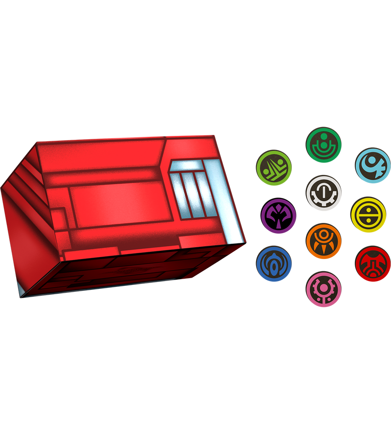 Phantasy Star Online Section ID Enamel Pin Set
