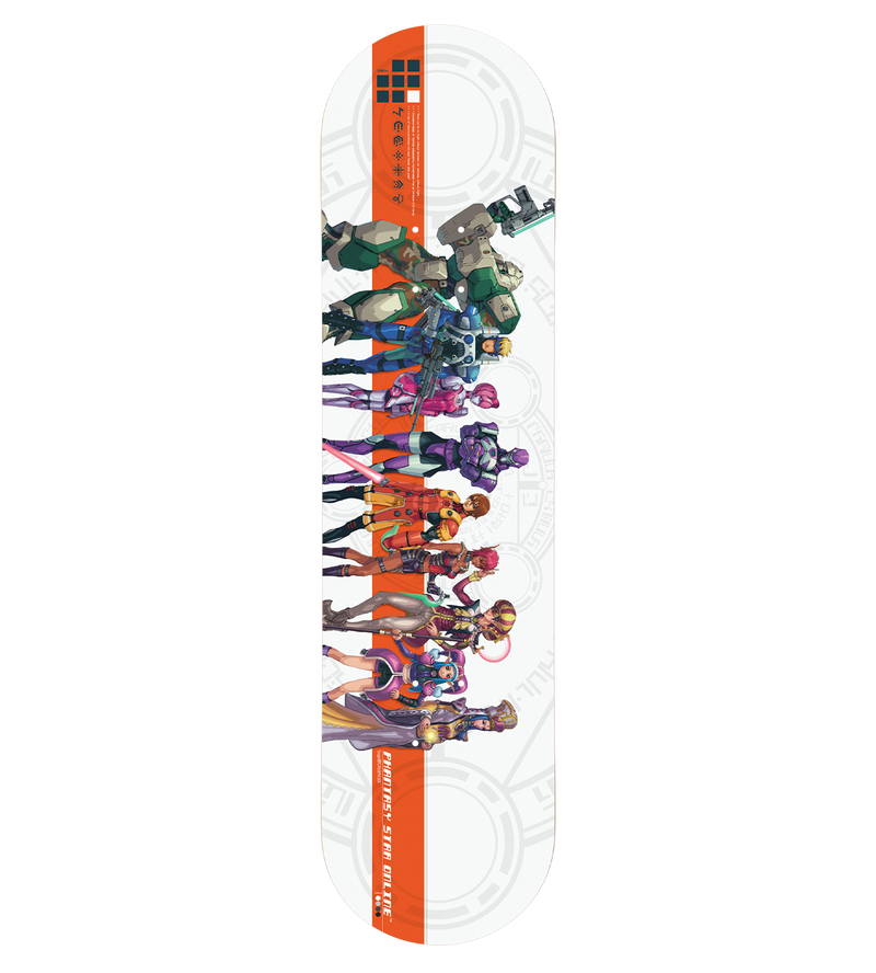 Phantasy Star Online Skate Deck