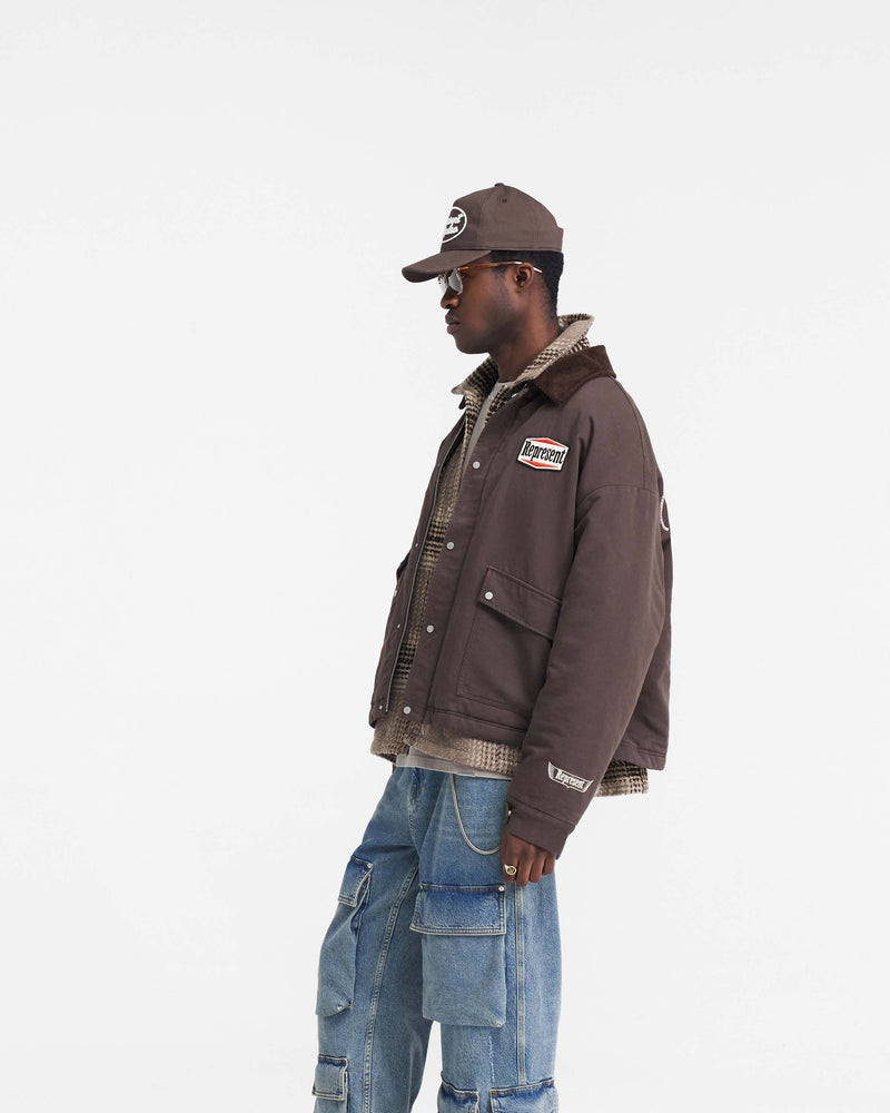 Utility Carpenter Jacket - Vintage Brown