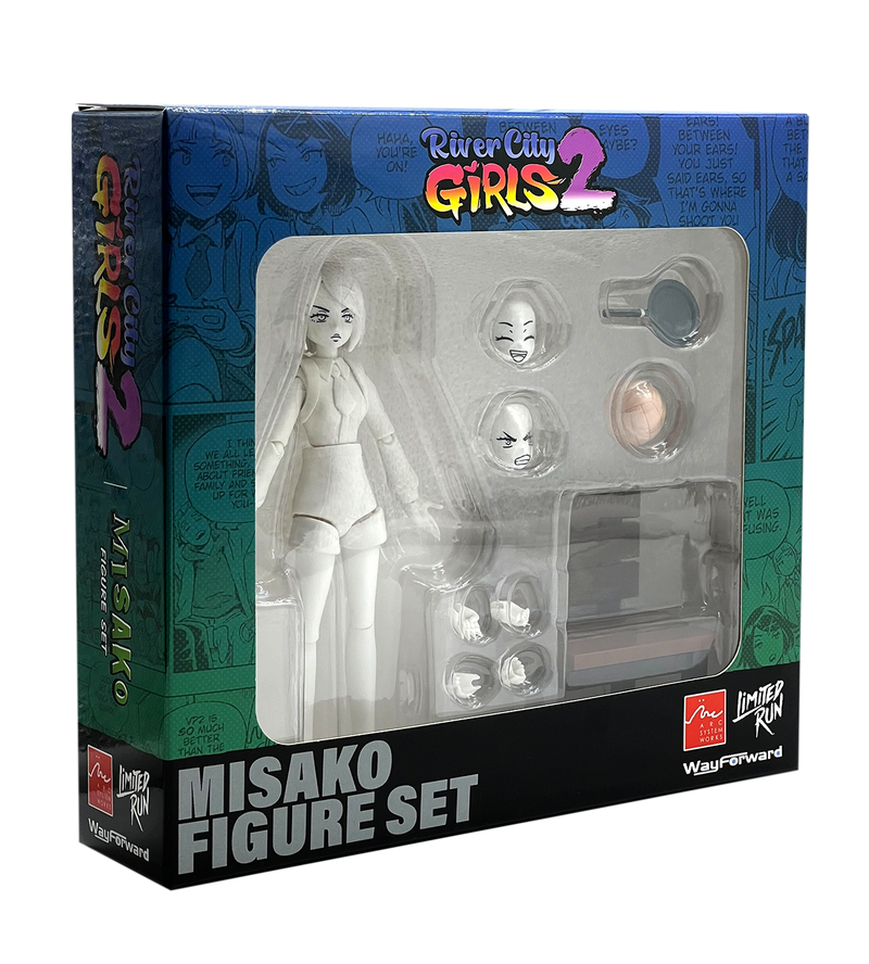 River City Girls 2 Figure Sets White