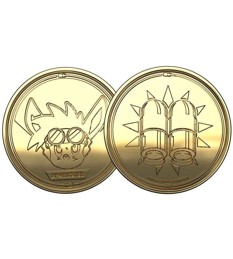 Rocket Knight Adventures Collectible Coin