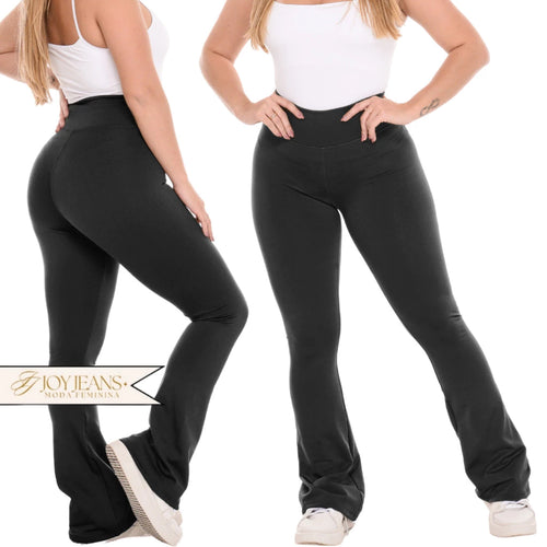 Calça Legging Flare Flanelada Leg Boca De Sino Bailarina