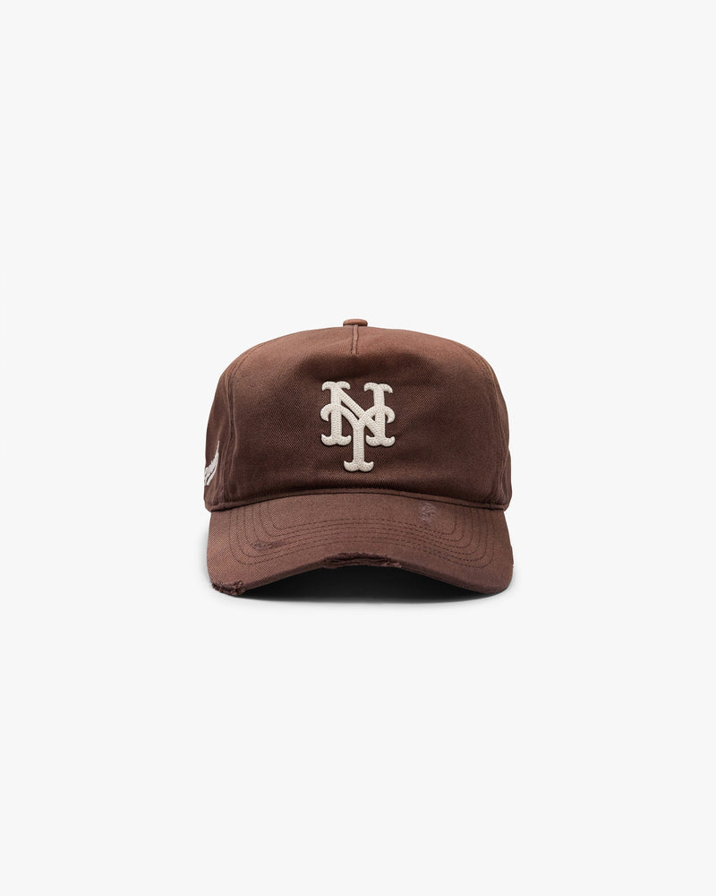 Represent X 47 New York Mets Cap - Washed Brown