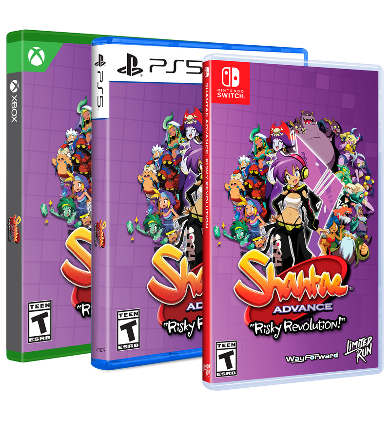 Shantae Advance: Risky Revolution Standard Edition Event Exclusive (Switch, PS5, Xbox)