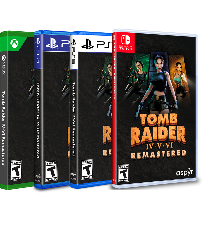 Tomb Raider IV-VI Remastered Standard Edition (Switch, PS5, PS4, Xbox)