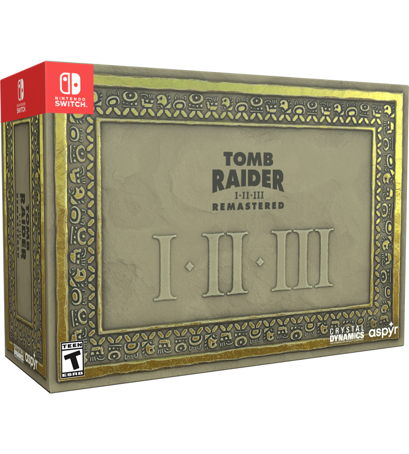 Tomb Raider I-III Remastered Collector's Edition (Switch)