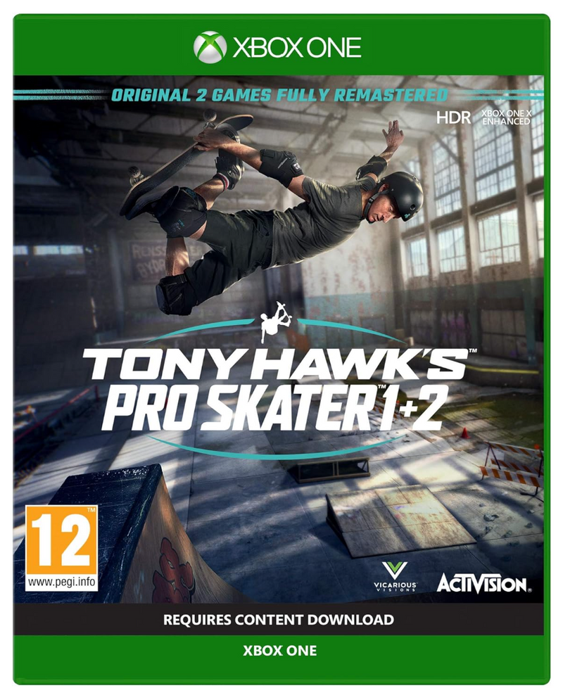 Tony Hawk's Pro Skater 1 + 2 (Xbox one)