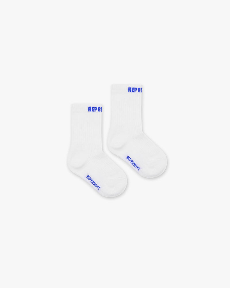Mini Represent Socks - 3 Pack - Cobalt