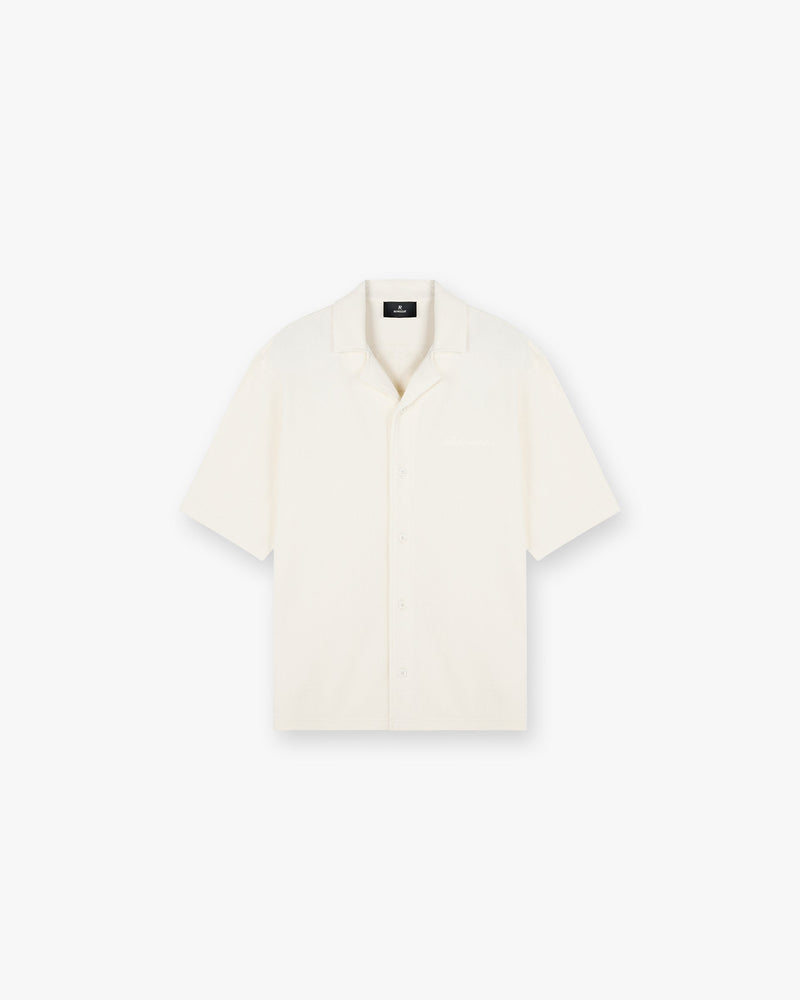 Waffle Shirt - Antique White