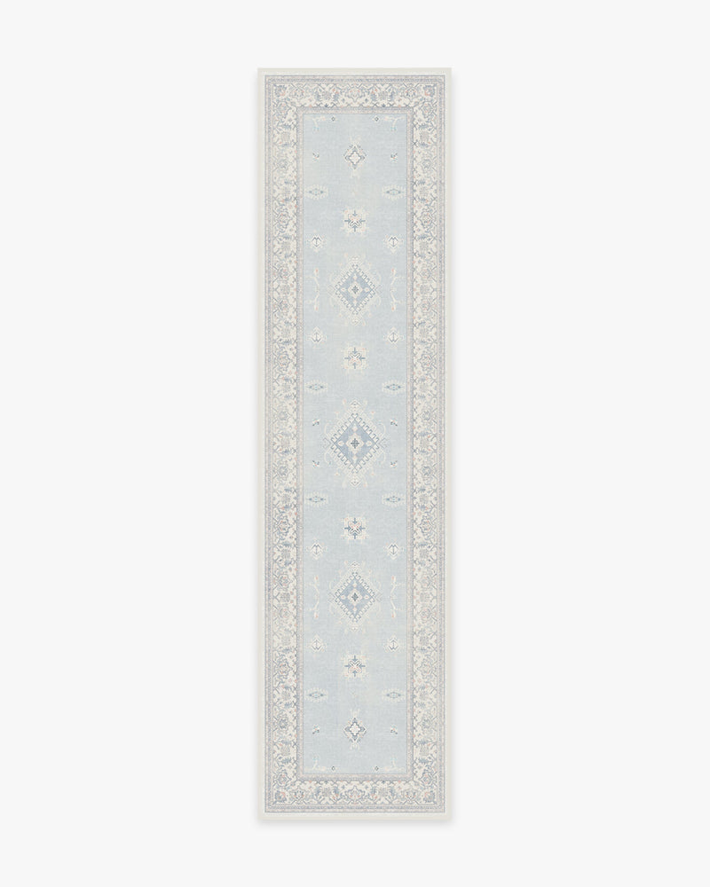 Verena Soft Blue Flatwoven Rug