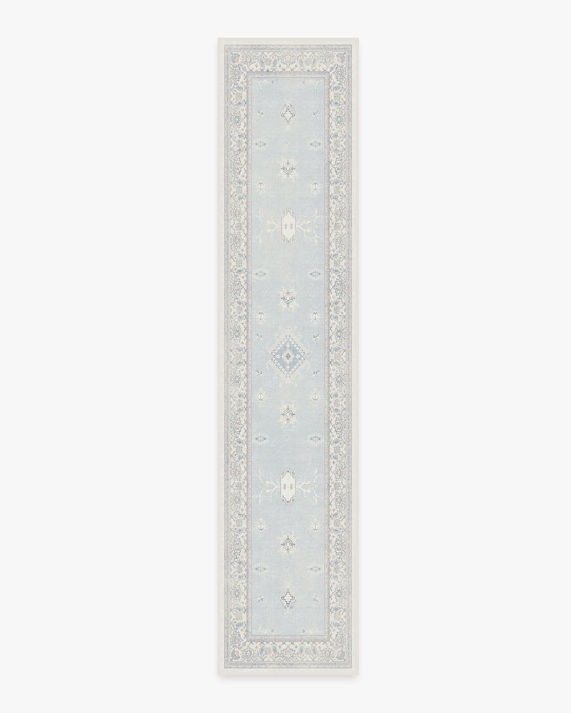 Verena Soft Blue Flatwoven Rug