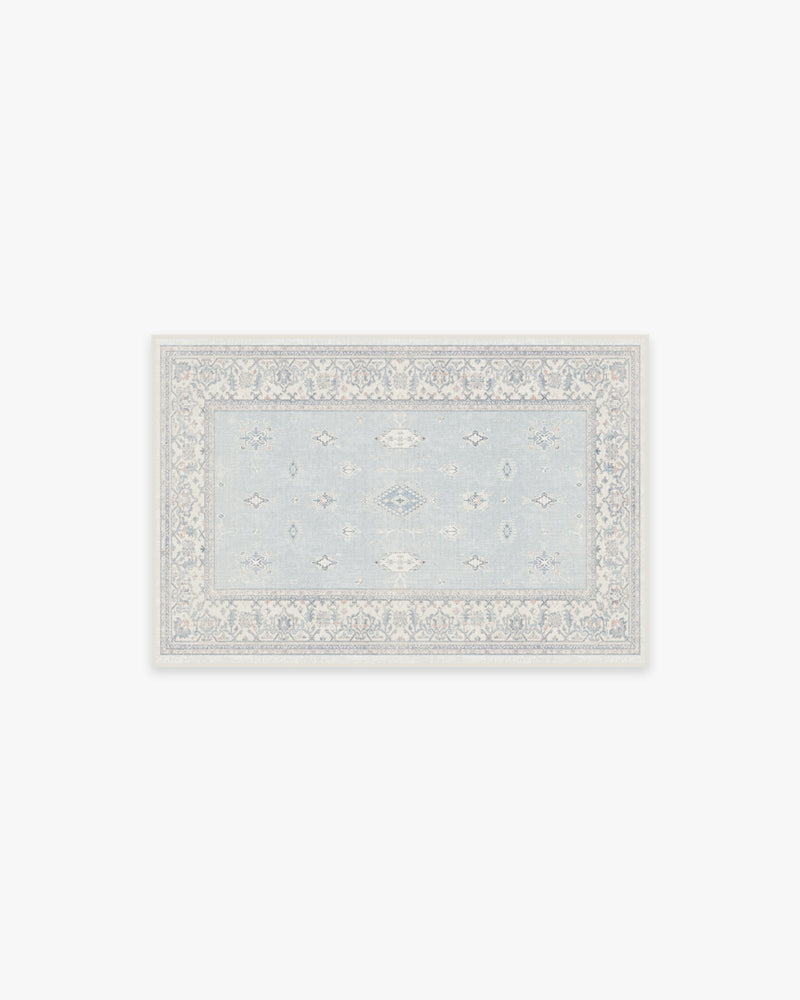 Verena Soft Blue Flatwoven Rug