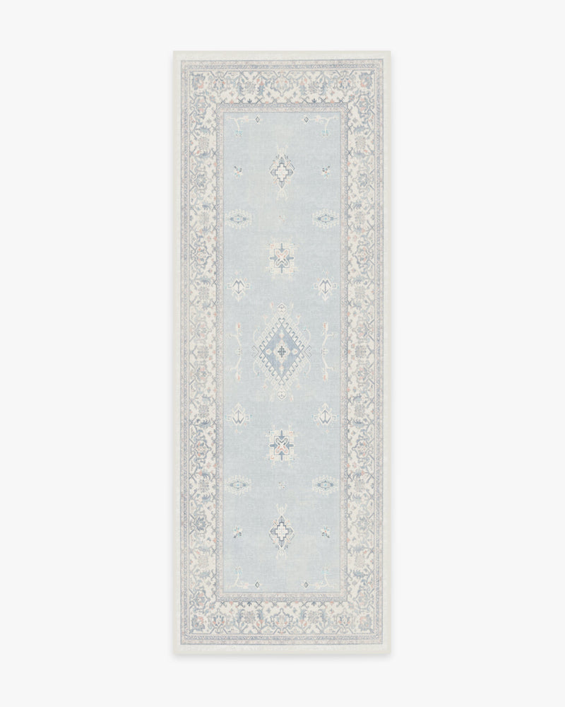 Verena Soft Blue Flatwoven Rug