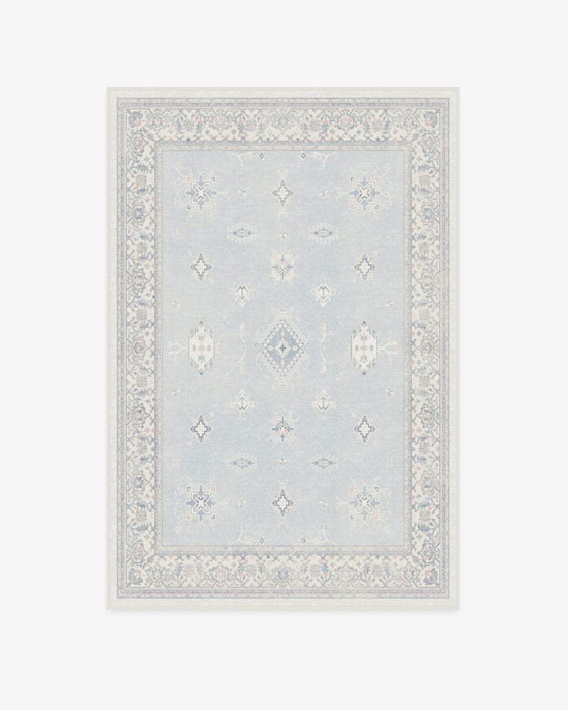 Verena Soft Blue Flatwoven Rug