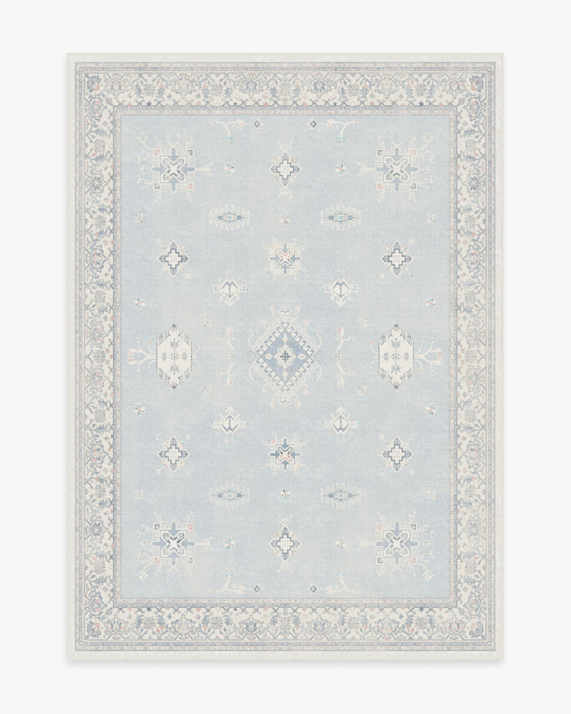 Verena Soft Blue Flatwoven Rug