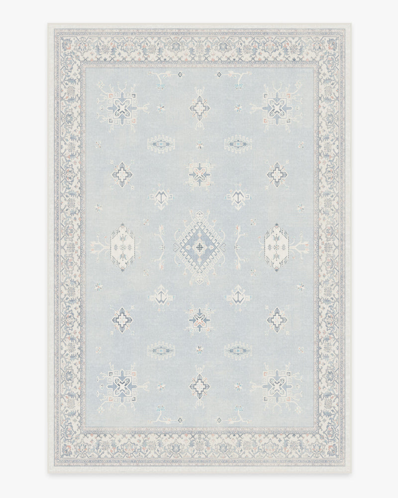 Verena Soft Blue Flatwoven Rug