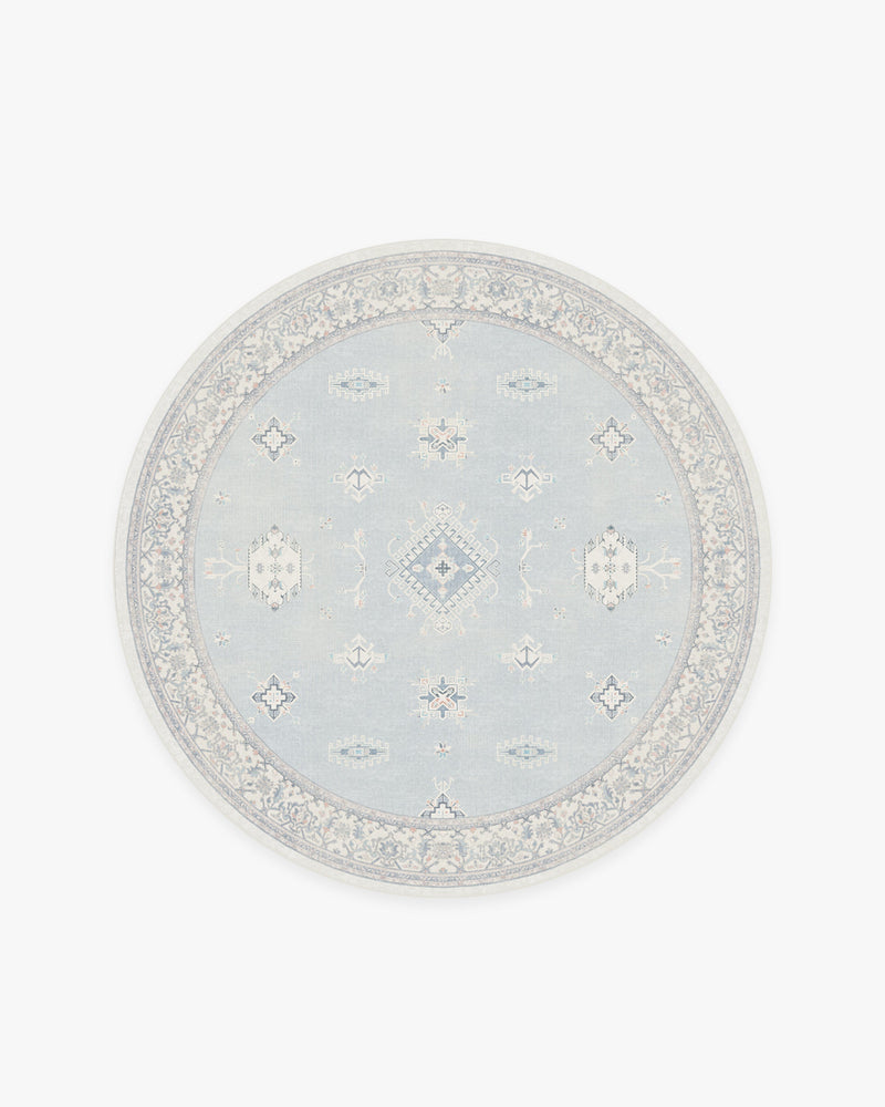 Verena Soft Blue Flatwoven Rug