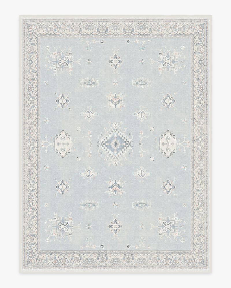 Verena Soft Blue Flatwoven Rug