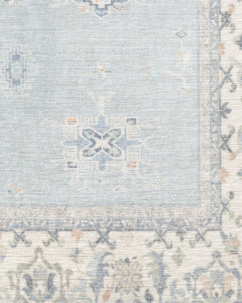 Verena Soft Blue Flatwoven Rug
