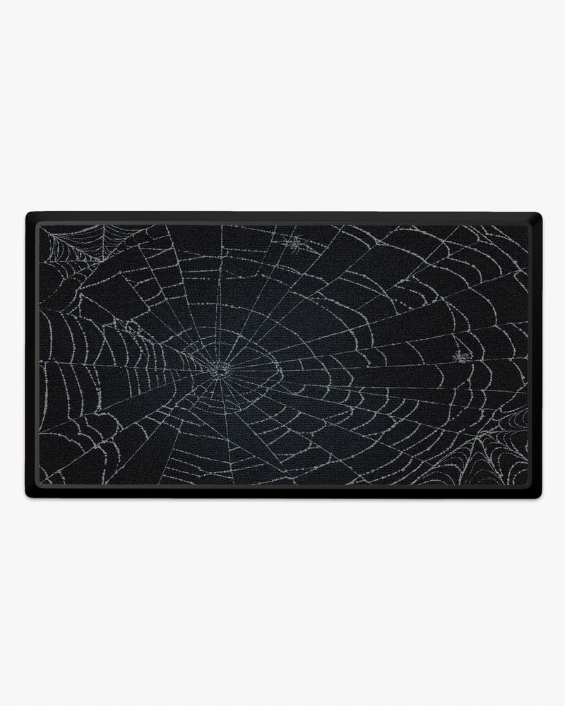 Web Soft Black Large Doormat