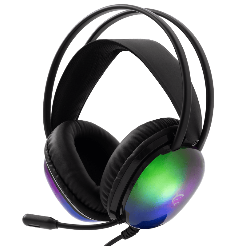 White Shark Peacock - Wired Gaming Headset (Black)
