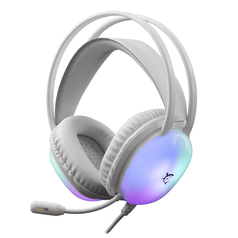 White Shark Peacock - Wired Gaming Headset (White)