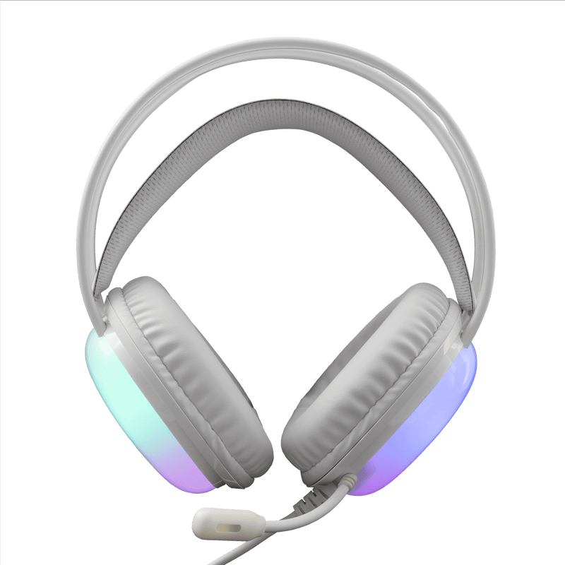 White Shark Peacock - Wired Gaming Headset (White)