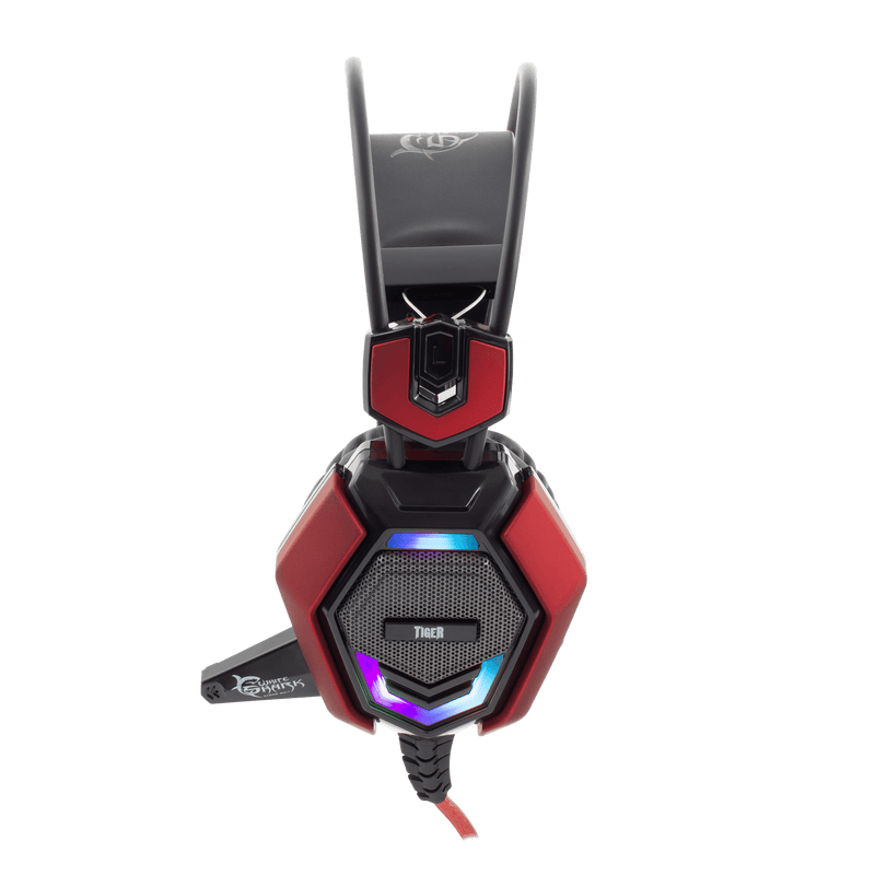 White Shark Tiger - Wired Gaming Headset (Red/Black)