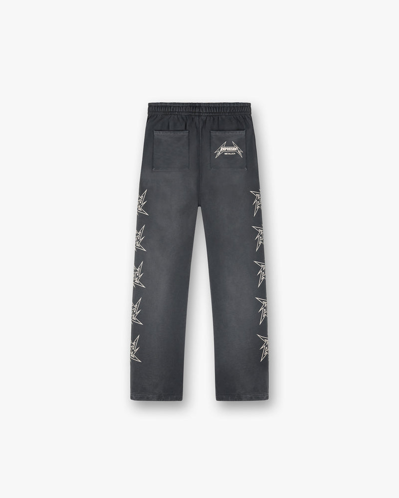 Represent X Metallica Local Crew Sweatpant - Stained Black