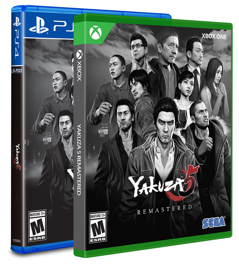Yakuza 5 Remastered Standard Edition (PS4, Xbox)